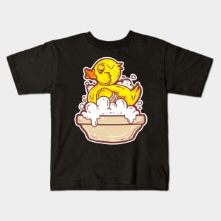 rubber duck cartoon Kids T-Shirt